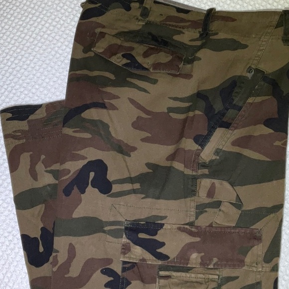 Men’s, Micros, 100% Cotton Camoflauge Utility Outdoor Pants 34 X 30, NWOT! - Picture 10 of 14